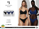 Sims 4 — Low Rise Classic Bikini Bottom by Bill_Sims — This bikini bottom features a classic low rise design! - Female,
