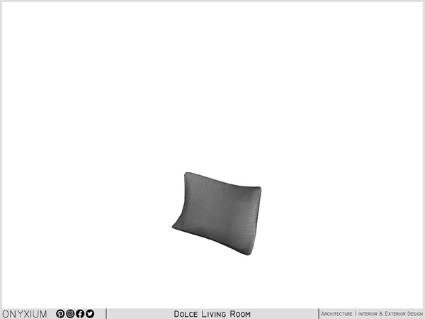 Sims 3 — Dolce Bergere Cushion by Onyxium — Onyxium@TSR Design Workshop Living Room Collection - Belong To The 2025 Year