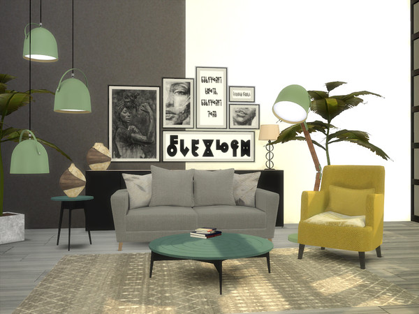 Sims 3 — Dolce Living Room by Onyxium — Onyxium@TSR Design Workshop Living Room Collection - Belong To The 2025 Year