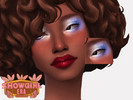 Sims 4 — The Showgirl Era Stardust Eyeshadow by Sagittariah — base game compatible, 20 swatches, properly tagged, enabled