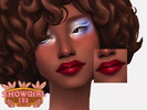 Sims 4 — The Showgirl Era Stardust Lipgloss by Sagittariah — base game compatible, 12 swatches, properly tagged, enabled