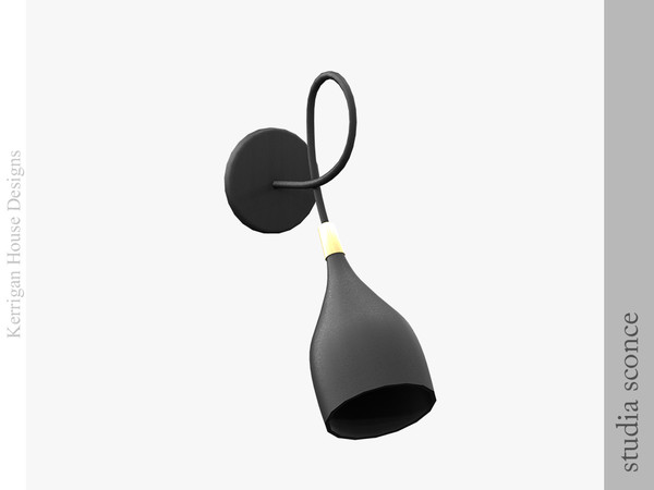 Sims 4 — Studia Sconce by kerriganhouse — Modern and luxurious, this chic set is perfect for a penthouse hall, living