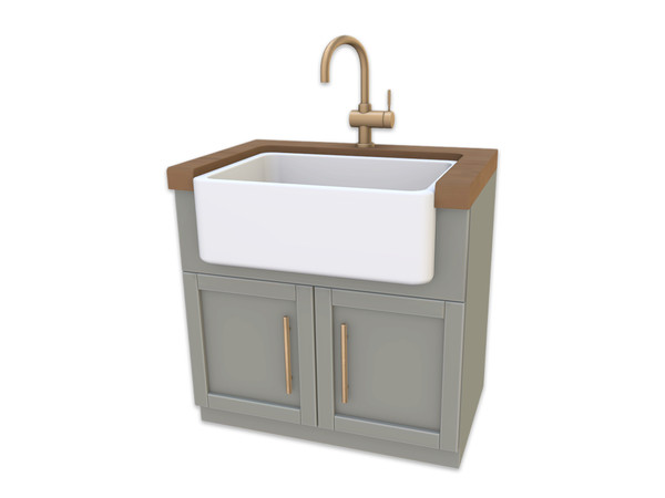 Sims 4 — Comiko Laundry Sink | Laundry Room by Comiko — Part 1 - Modern Bedroom Set is base game compatible and consist