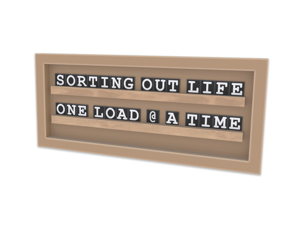 Sims 4 — Comiko Laundry Sign | Laundry Room by Comiko — Part 1 - Laundry Set is base game compatible and consist of 7