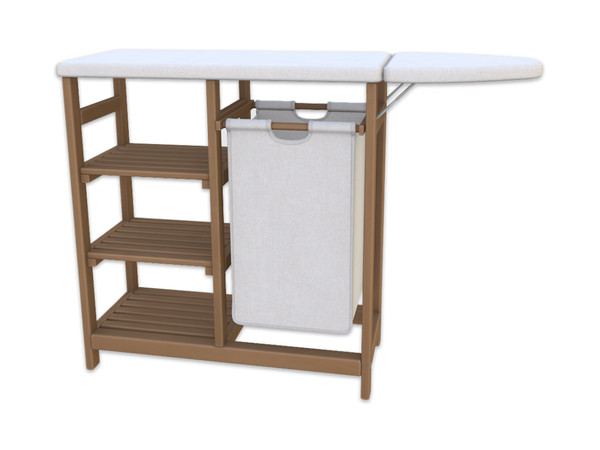 Sims 4 — Comiko Laundry Ironing Board | Laundry Room by Comiko — Part 3 - Laundry Set is base game compatible and consist