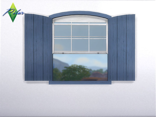 Sims 4 — Brazil Window2 by Pilar — Vibrant colors and exotic woods