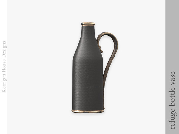 Sims 4 — Refuge Bottle Vase by kerriganhouse — Rustic decor to spruce up any cottage.
