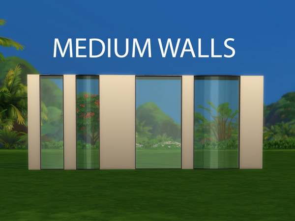 Sims 4 — Nexoria Window B by FirstR2 — The Nexoria Window offers sleek, modern design and is available for short, medium,