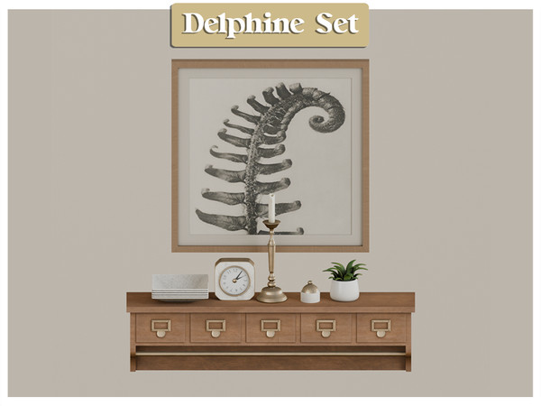 Sims 4 — Delphine Set by Mechtasims — Delphine Set. Created by Mechtasims.