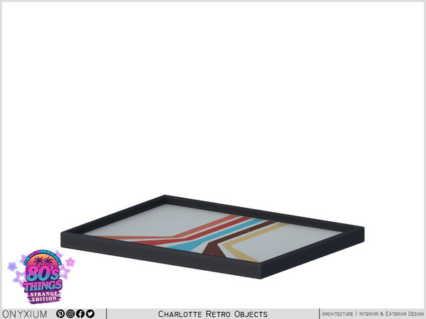 Sims 4 — Charlotte Tray by Onyxium — Onyxium@TSR Design Workshop Living Room Collection - Belong To The 2025 Year