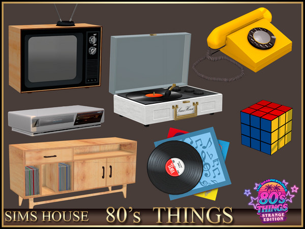 Sims 4 — 80's Things by Sims_House — 80's Things