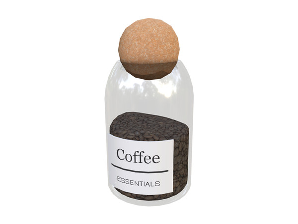 Sims 4 — Comiko Coffee Corner Coffee Glass Pot | Kitchen Room by Comiko — Part 1 - Coffee Corner Set is base game