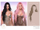 Sims 4 — RAMA - Briar Hair by VentaStudio — 40 Colors (233 on Patreon)