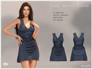 Sims 4 — Ruby Short Dress by astya96cc — 20 swatches