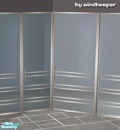 Sims 2 — Helios door 2 by Windkeeper — Linked to Helios door from "Helios Doors and Windows" set by me for