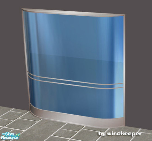 Sims 2 — Helios 3-tile curved window 4 by Windkeeper — Linked to Helios window from "Helios Doors and Windows"