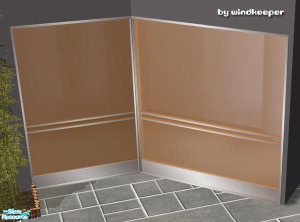 Sims 2 — Helios window - golden glass by Windkeeper — Glass recolor for Helios window from "Helios Doors and