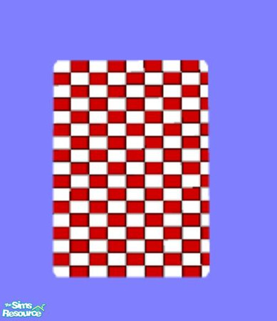 Sims 2 — Picnic Blankets - Mesh File by NewSimSimGirl — You must have this mesh in order for the recolors to show up in