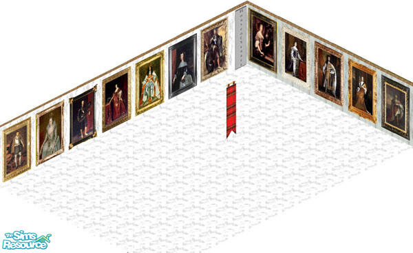 Sims 1 — Stuart Set by carriep — Includes: Paintings (13), Lighting (1)