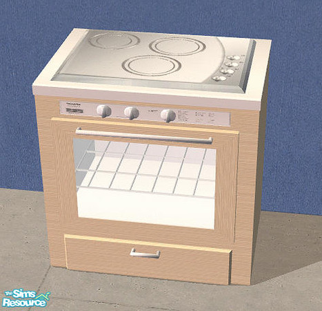 Sims 2 — Maya Kitchen - Stove MESH by Bitzybus — Maya Kitchen - Stove Polygons: 422 Vertices: 633