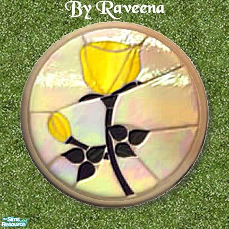 Sims 2 — Stepping Stone - Tulip by Raveena — Part of the Garden Stepping Stone set. Find it in Build Mode. You will need