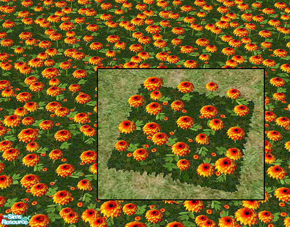 Sims 2 — Plastic Dahlias Mesh by chrissy6930 — *MAIN MESH FILE*. Plastic Dahlias. Don't require gardening. No cheatcode