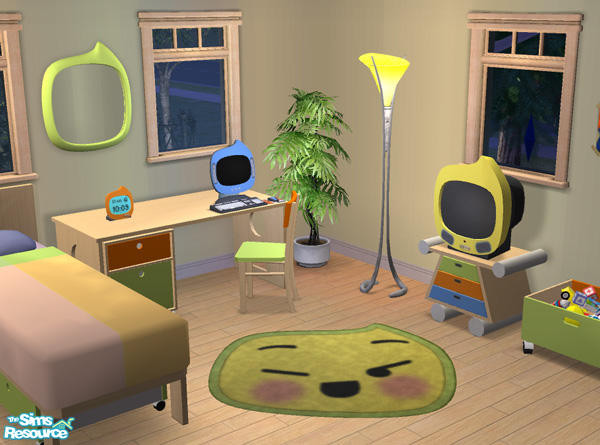 Sims 2 — Q-baby Kids\' Set (Meshes & Recolors) by NoFrills — A few more items matching my \"Little