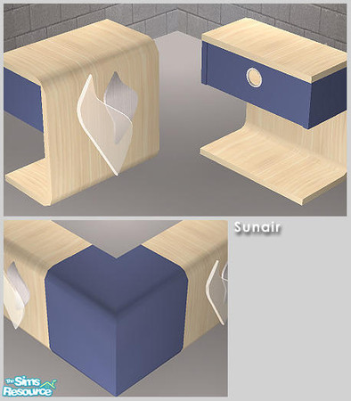 Sims 2 — Sunair T179 FMH Counter by Sunair — Sunair T179 FMH Counter (lightwood) of FMH Candle Store B - Mesh set. GLITCH