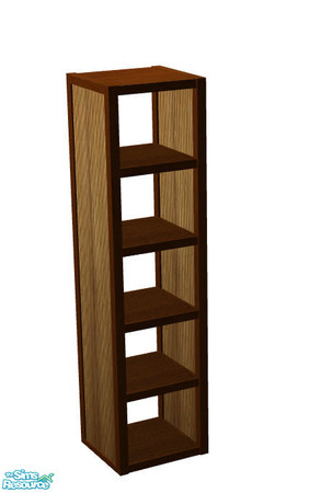 Sims 2 — Key Largo  - Shelf 01 by Sasilia — Shelf with 4 Extra-Slots