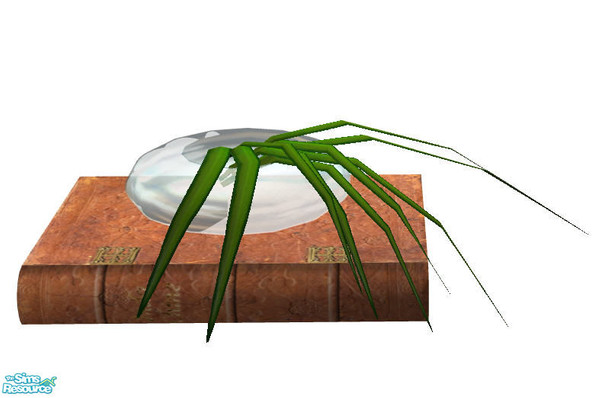 Sims 2 — Key Largo  - A book and a plant by Sasilia — 