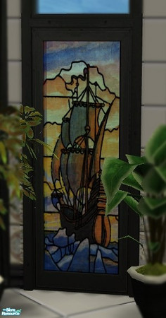 Sims 2 — Early Spring Bath - Window 1 by Omi — Part of my Early Spring Bathroom. Have fun :) 