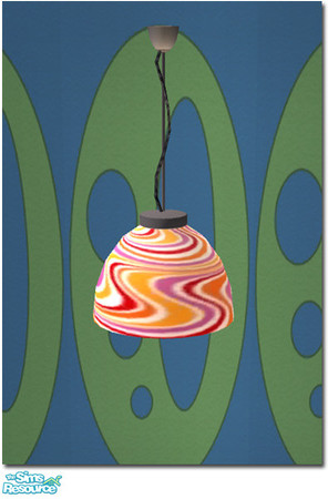 Sims 2 — Ceiling Lamp - New Mesh by NoFrills — A modern ceiling lamp.