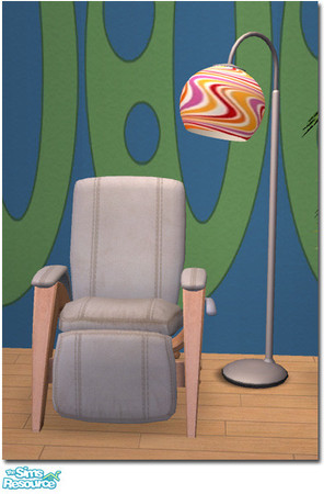 Sims 2 — Floor Lamp - New Mesh by NoFrills — A modern floor lamp.