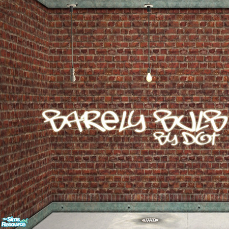 Sims 2 — Barely Bulb Ceiling Hanging MESH by DOT — Barely Bulb Ceiling Hanging MESH Sims 2 by DOT of The Sims Resource.
