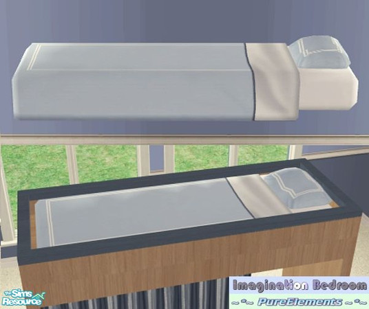 Sims 2 — Imagination Bedroom - Top Bunk by SaeraMaples — A place for your Sim children to grow and learn.