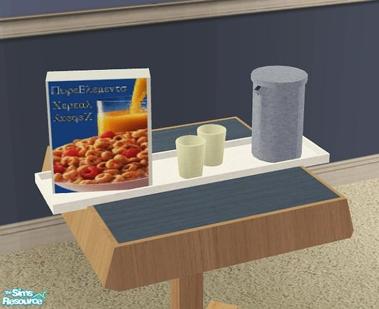 Sims 2 — Imagination Bedroom - Breakfast Tray by SaeraMaples — A place for your Sim children to grow and learn.