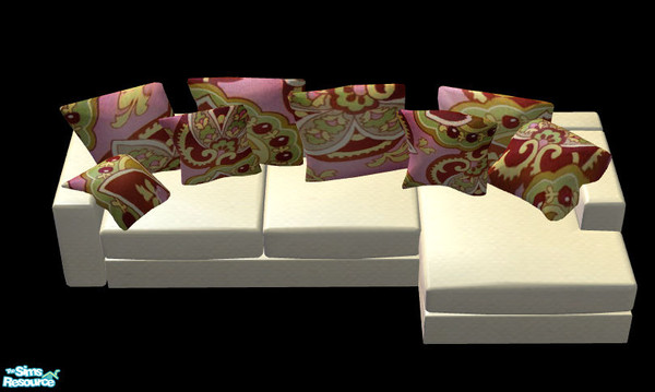 Sims 2 — Corner sofa - sofa fabric by Sophel21 — this set will add 6 new cushion colors and 7 new sofa fabrics to