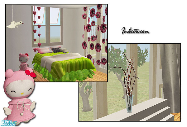 Sims 2 — Inbetween by steffor — some objects ;-) And some of the fences and windows for my apartement lot