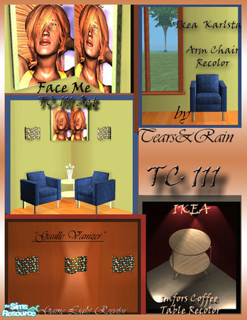 Sims 2 — Texture Challenge111 The Butterfly Effect set by TearsRain — Texture Challenge 111 Textures by LuvMy7 This set