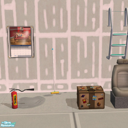 Sims 2 — Rustys Mop MESH by DOT — Rustys Mop MESH *Nightlife required on Truck recolor only* In and Out ladder, Pool