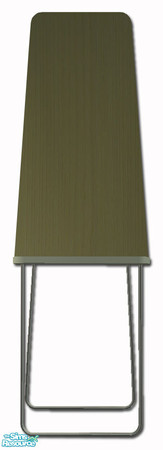 Sims 2 — Beach House Easel Mesh by simtomatic — 
