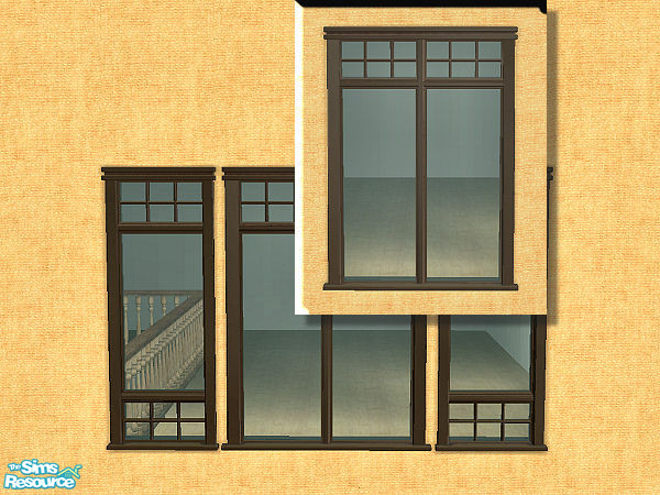 Sims 2 — Ind. Expr. Window- dark metal frame by chrissy6930 — Recolor of the Independant Expressions Window