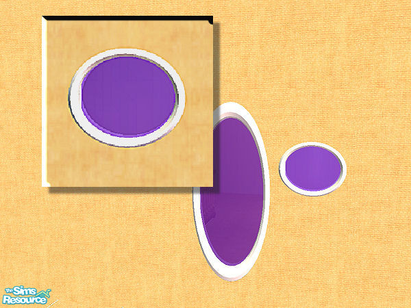 Sims 2 — Future Small Window - blue violet glass by chrissy6930 — Recolor of Solfal's Future Small Window. Wallpaper by