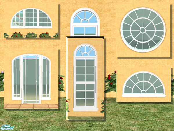 Sims 2 — Lafenetre Window Full Length - silver fr by chrissy6930 — Recolor of the Lafenetre Window Full Length in silver.