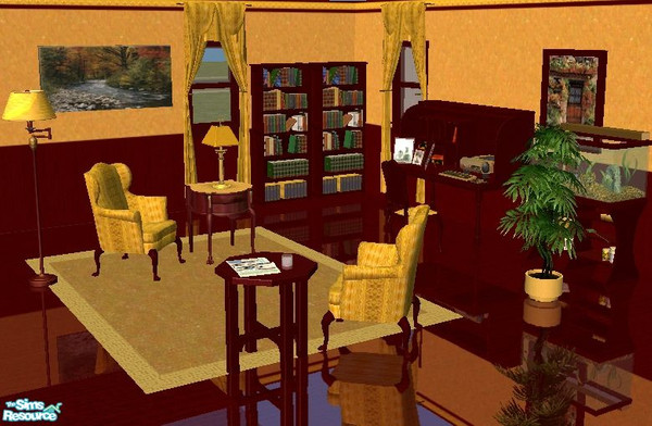 Sims 2 — TC-112 Study by mom_of2boyz — This was created for TC112, the textures for this set were created by boogie