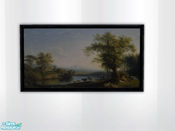Sims 2 — Jacob Hackert Paintings - Jacob-hackert 1 by hanyou_kimura — Part of collection of 10 beautiful landscape