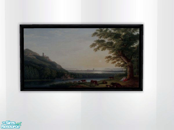 Sims 2 — Jacob Hackert Paintings - Jacob-hackert 5 by hanyou_kimura — Part of collection of 10 beautiful landscape