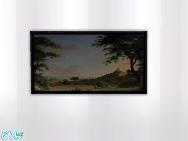 Sims 2 — Jacob Hackert Paintings - Jacob-hackert 7 by hanyou_kimura — Part of collection of 10 beautiful landscape