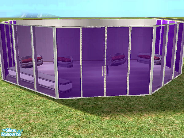 Sims 2 — Helios Window - silver frame by chrissy6930 — UPDATED 09-18: Windkeeper's Helios Doors and Windows set recolored
