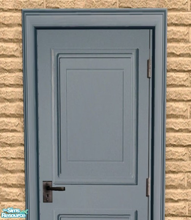 Sims 2 — Simple Sign Door - Sign recolor Invisibl by Bitzybus — Sign Recolor for the simple sign door. You will need the